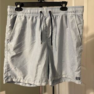 Billabong Light Blue Swim Board Shorts